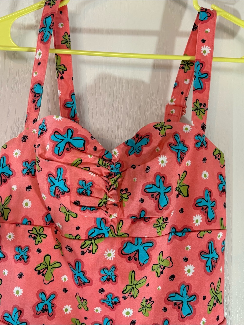 Pinup girl clothing Mary Blair butterfly dress medium - Picture 2 of 6
